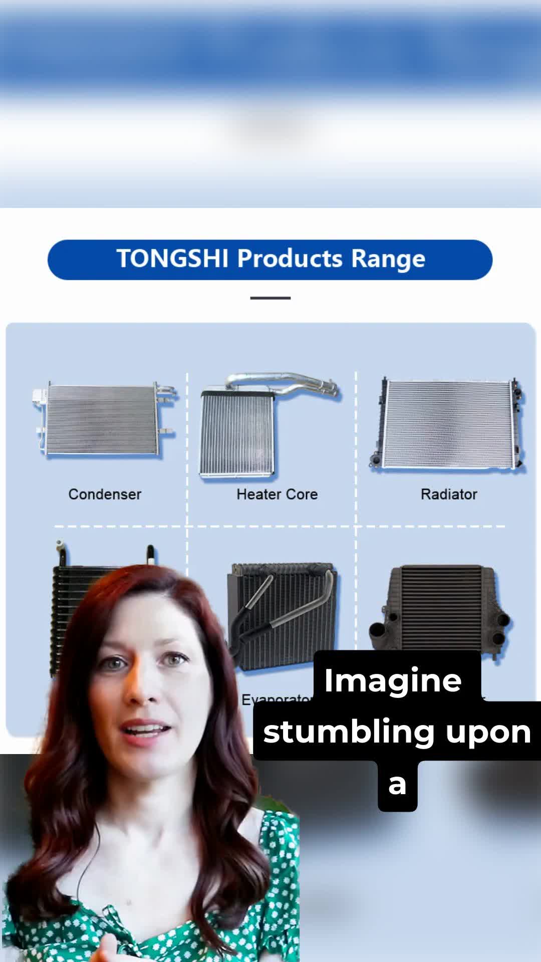 Eon Radiator TONGSHI Factory Car Radiator for Hyundai EON 1.0L MT - OEM 253104N000 ...