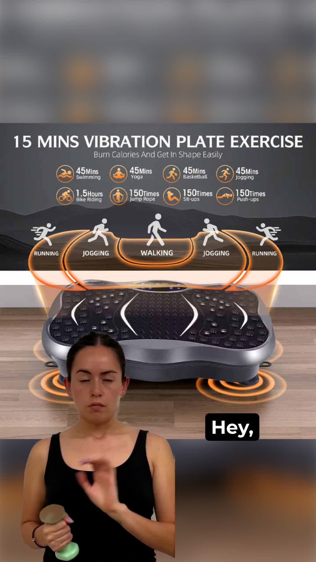 Ultra-thin Body Slimmer - ABS Vertical Vibration Plate